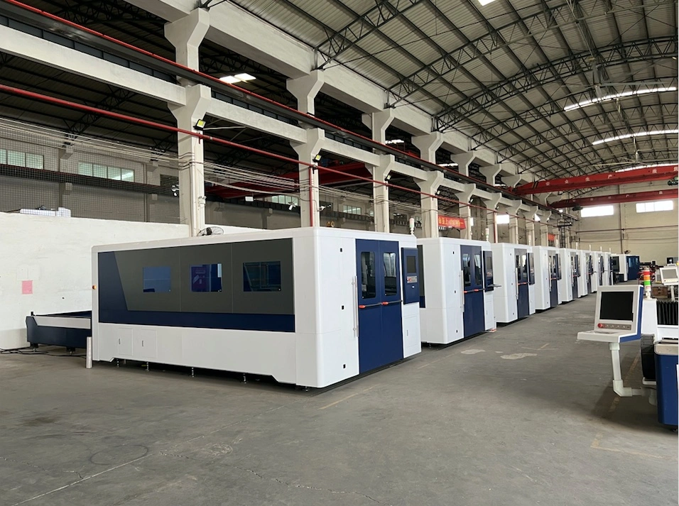 Full Enclosed Stainless Steel Fiber Laser Cutter for Aluminum CNC Fiber Laser Cutting Machine